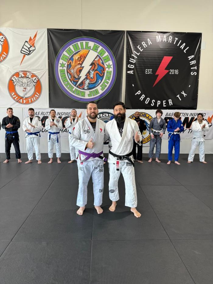 Purple belt · November 1, 2022 · Promoted by Marco Aguilera
