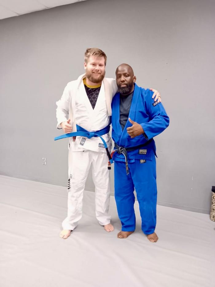 Blue belt · December 13, 2023 · Promoted by Jarrett Becks