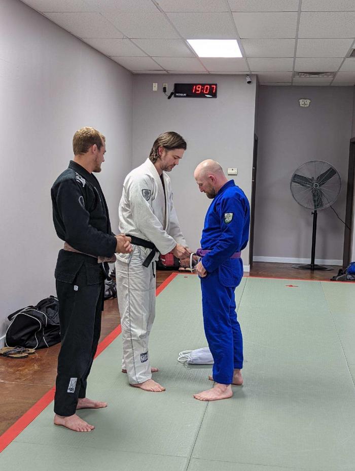 Purple belt · September 20, 2021 · Promoted by Ashley Wheat