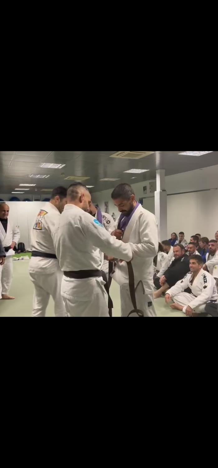 Brown belt · December 14, 2023 · Promoted by Mathias Ribeiro