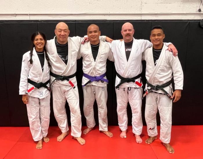 Purple belt · November 28, 2023 · Promoted by Dave Wu