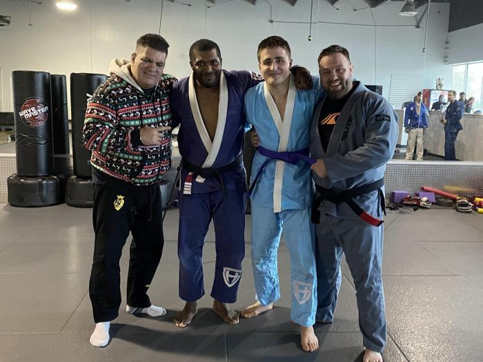 Purple belt · December 9, 2023 · Promoted by Mikal Abdullah