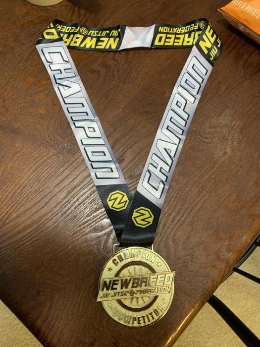 1st Gold I ever won in nogi