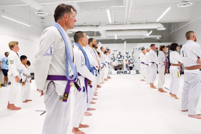 Purple Belt promotion.