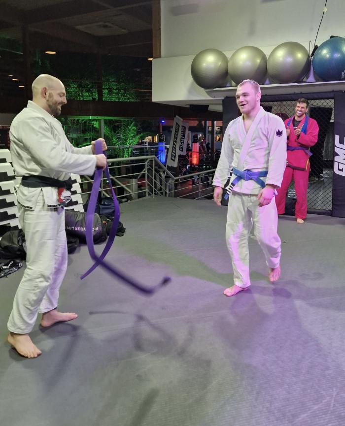 Purple belt · December 15, 2023 · Promoted by Tristan Habermann