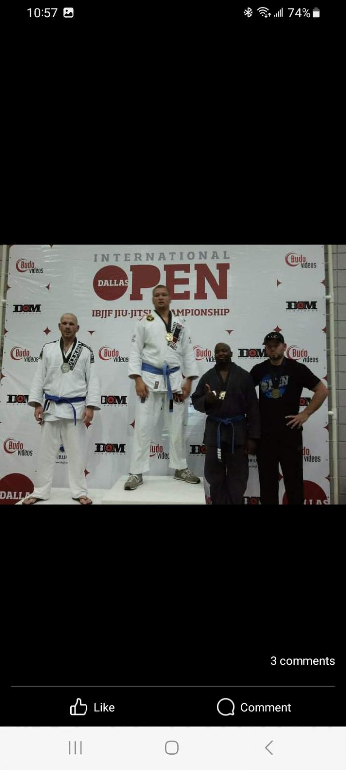 Blue belt · February 18, 2010 · Promoted by Christopher Story