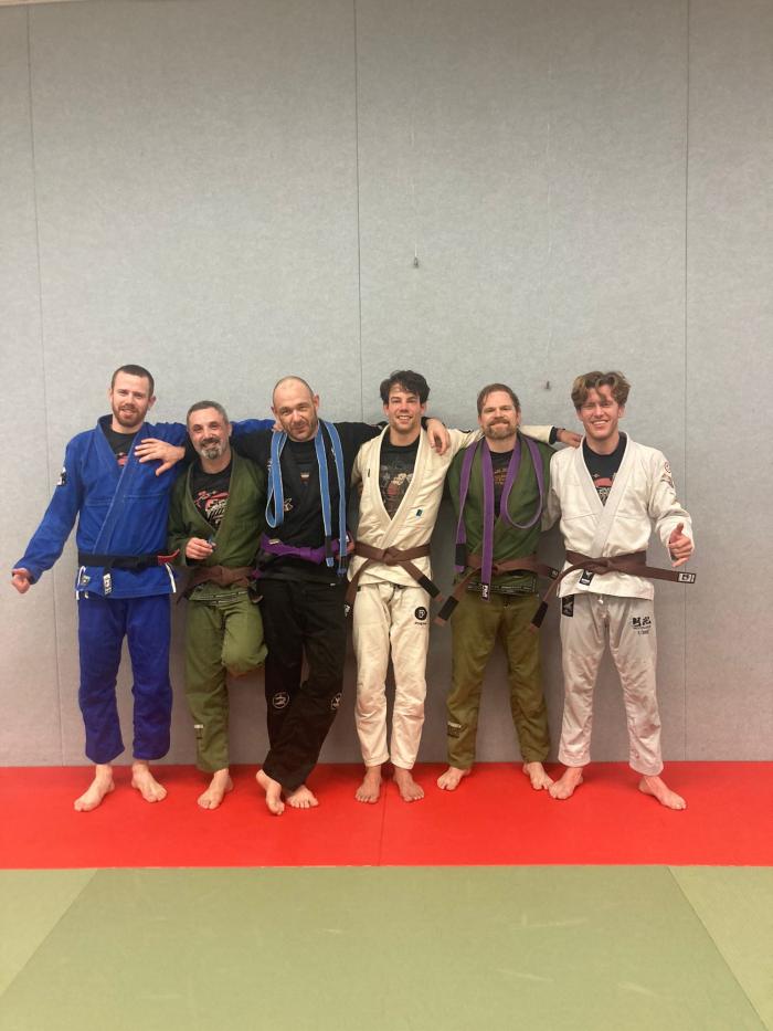 Brown belt promotion day