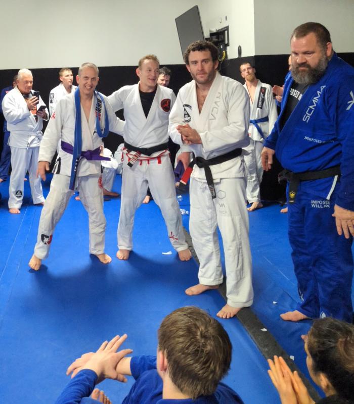 Kirk Huff, Rodrigo Vaghi and Mike Rogers