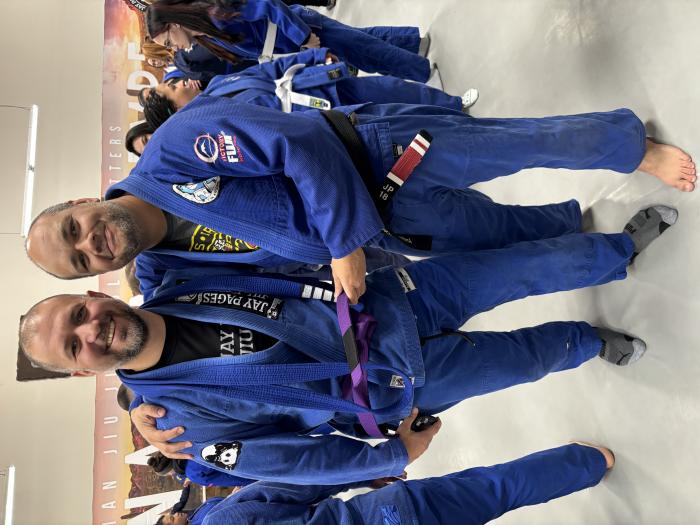 Purple belt · December 16, 2023 · Promoted by Jay Pages