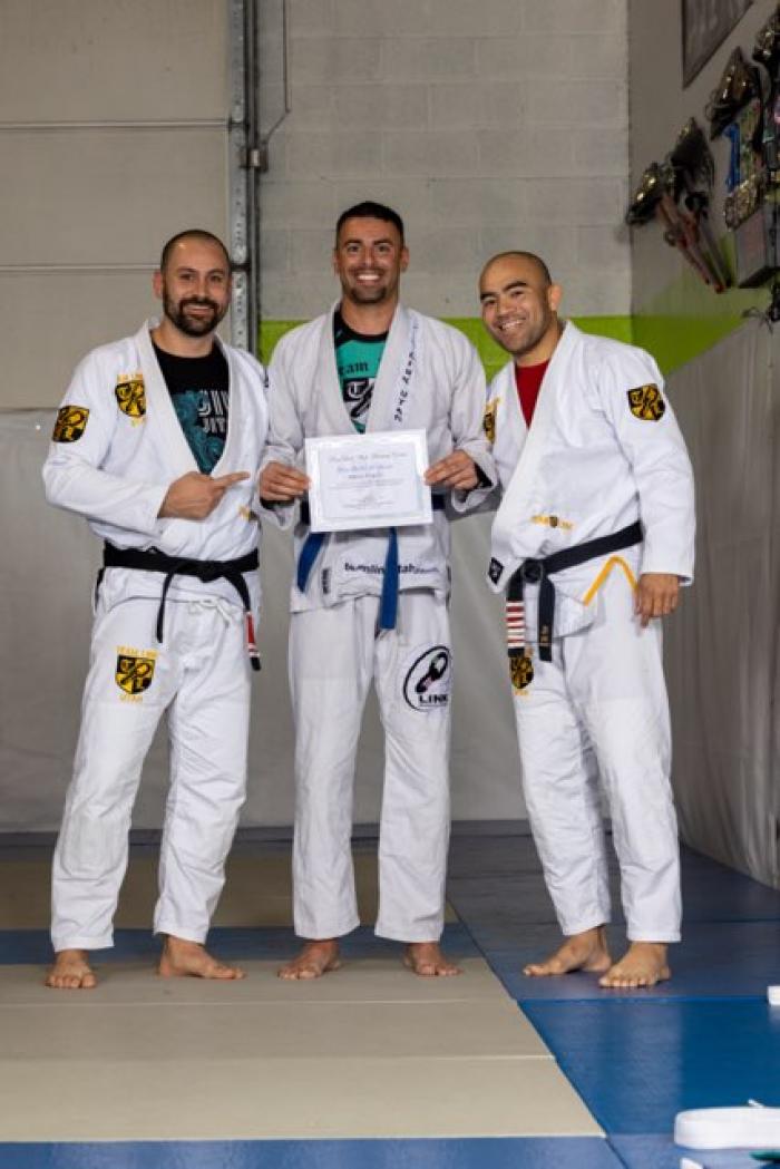 Blue belt promotion