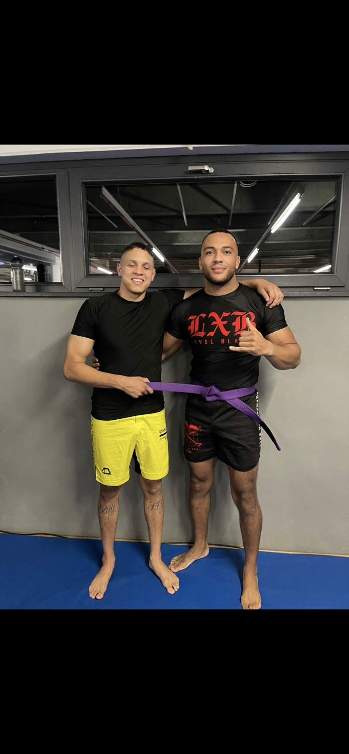 Purple belt · September 17, 2022 · Promoted by Chris Lo