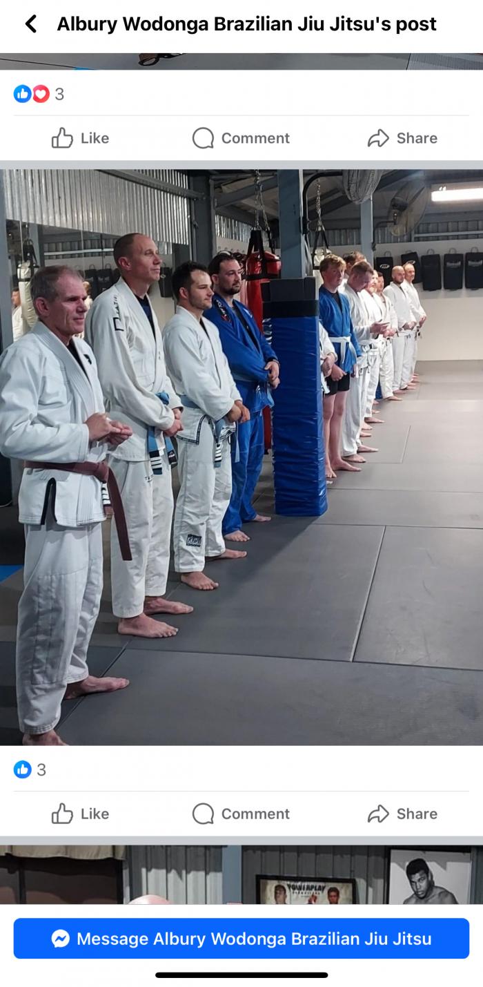 Blue belt · November 7, 2022 · Promoted by Tony Morris