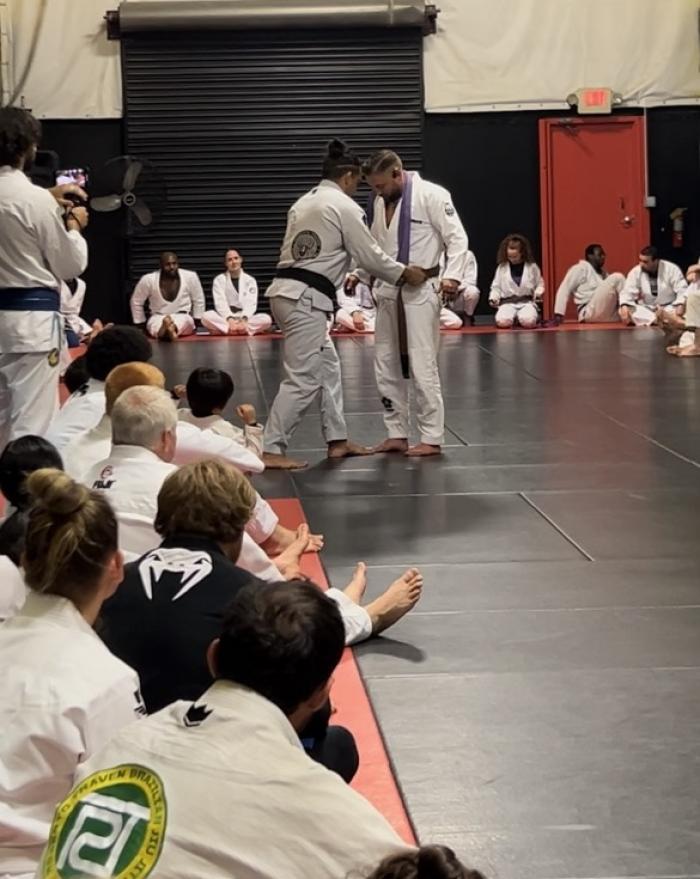 Brown belt · December 17, 2023 · Promoted by Chris Ruiz