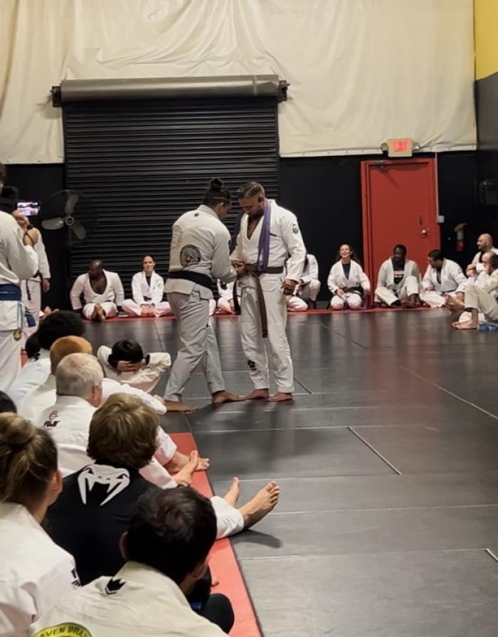 Brown belt · December 17, 2023 · Promoted by Chris Ruiz