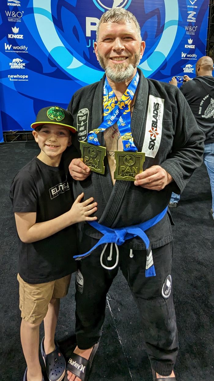 Double Bronze at 2023 IBJJF Pan Championship
