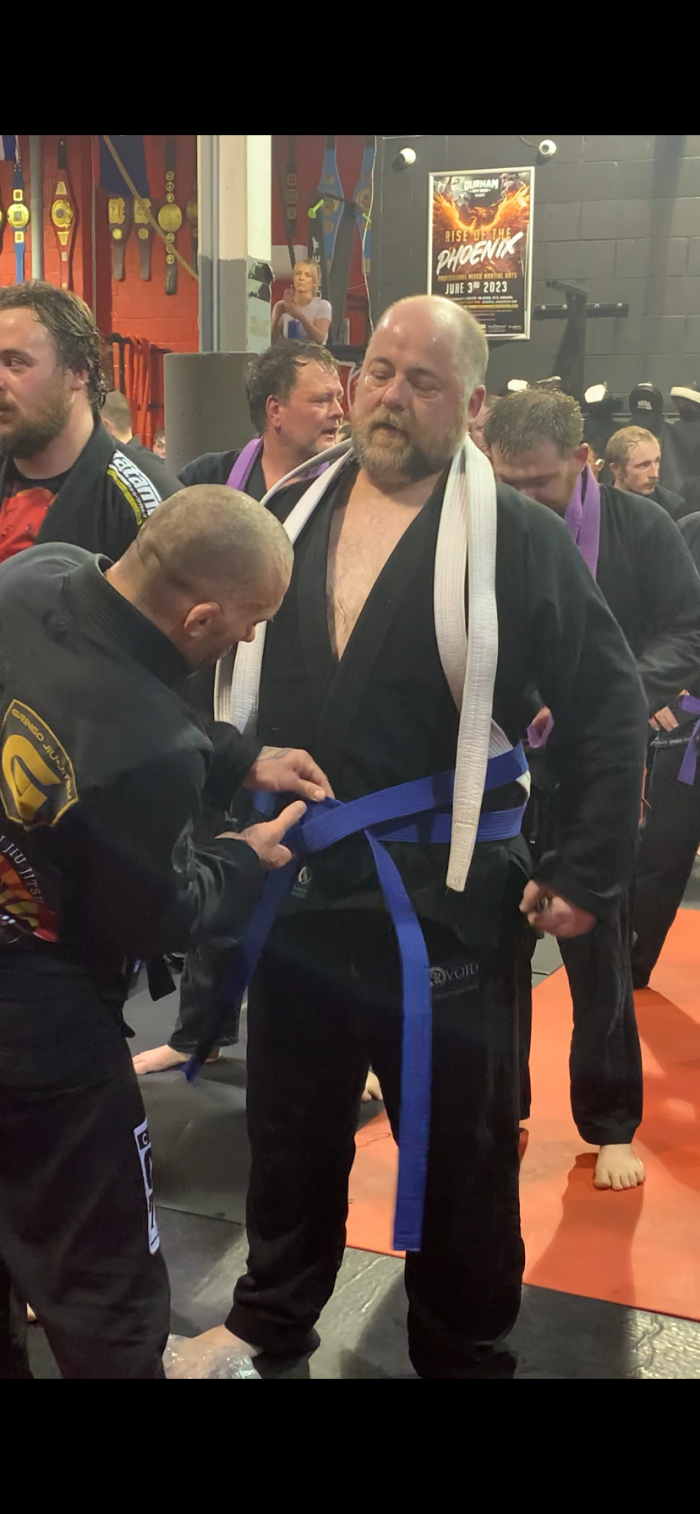 Blue belt · December 17, 2023 · Promoted by Kyle Sleeman