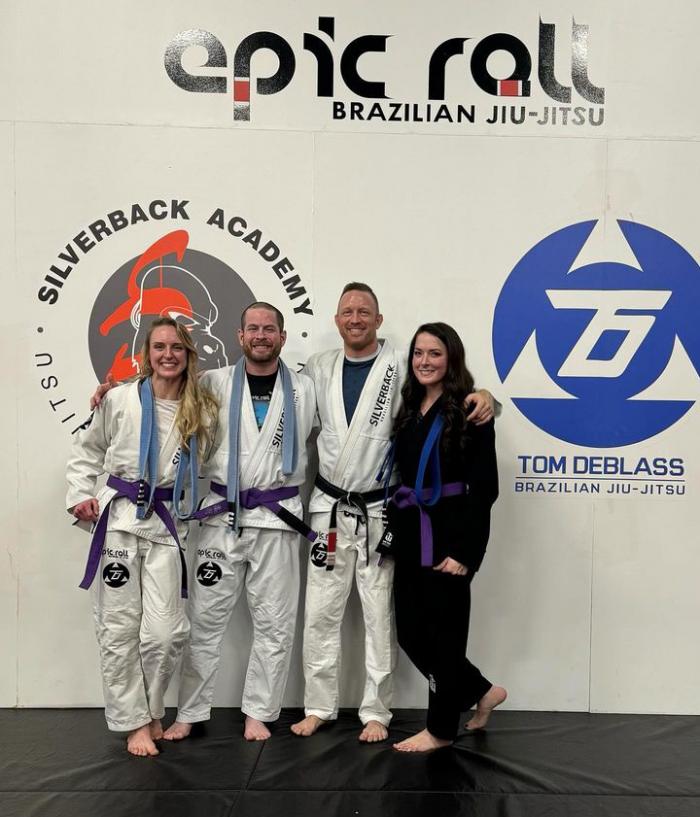 Purple belt · December 16, 2023 · Promoted by Sean Stoopman