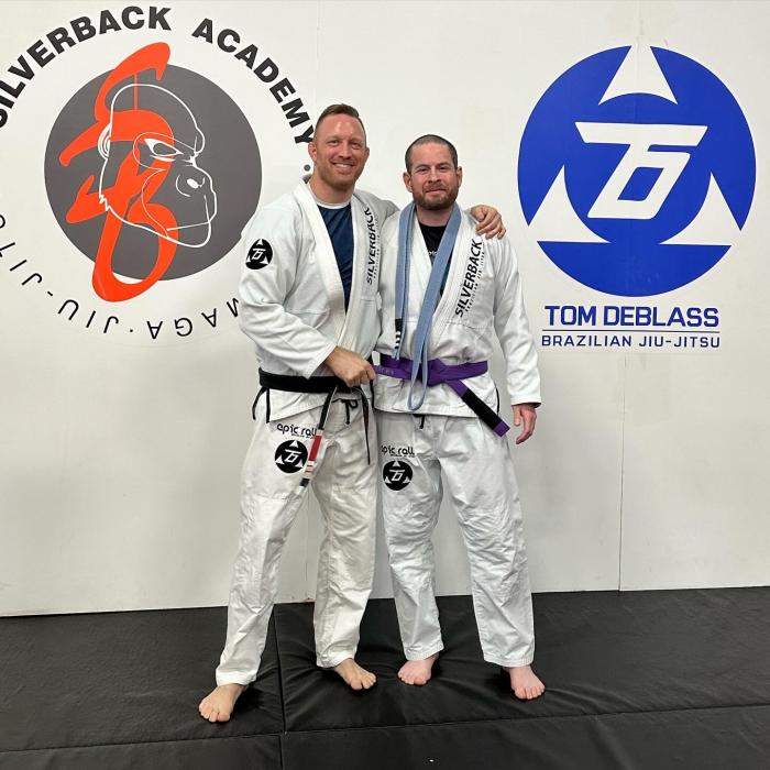 Purple belt · December 16, 2023 · Promoted by Sean Stoopman