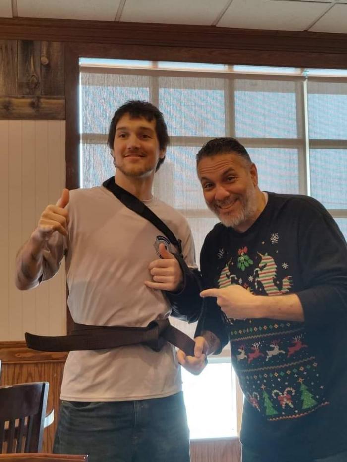 Brown belt promotion