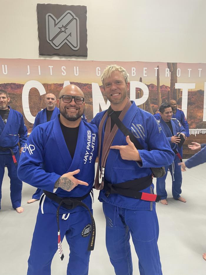 Black belt · December 16, 2023 · Promoted by Jay Pages