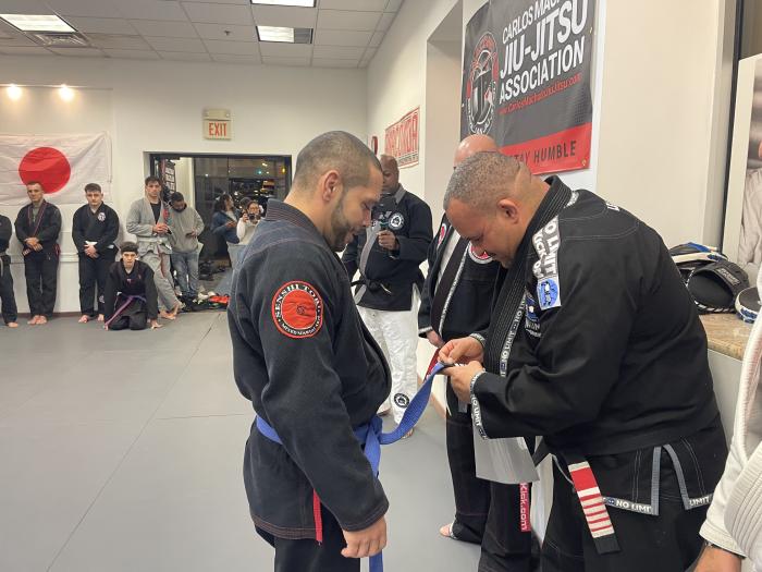 Blue belt · December 18, 2023 · Promoted by Soke Ray