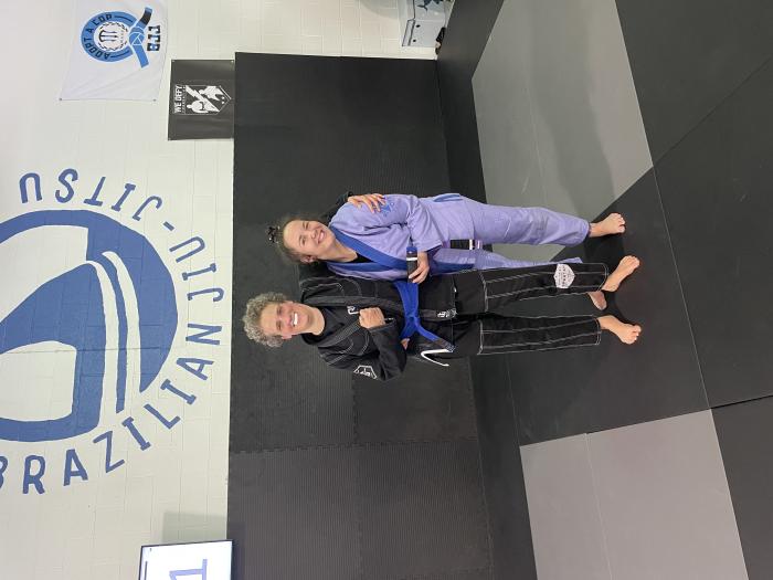 Blue belt · November 19, 2022 · Promoted by Joe Bauserman