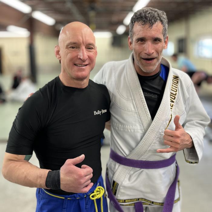 Rolling with the boss Robert Hugus @ RHBJJ