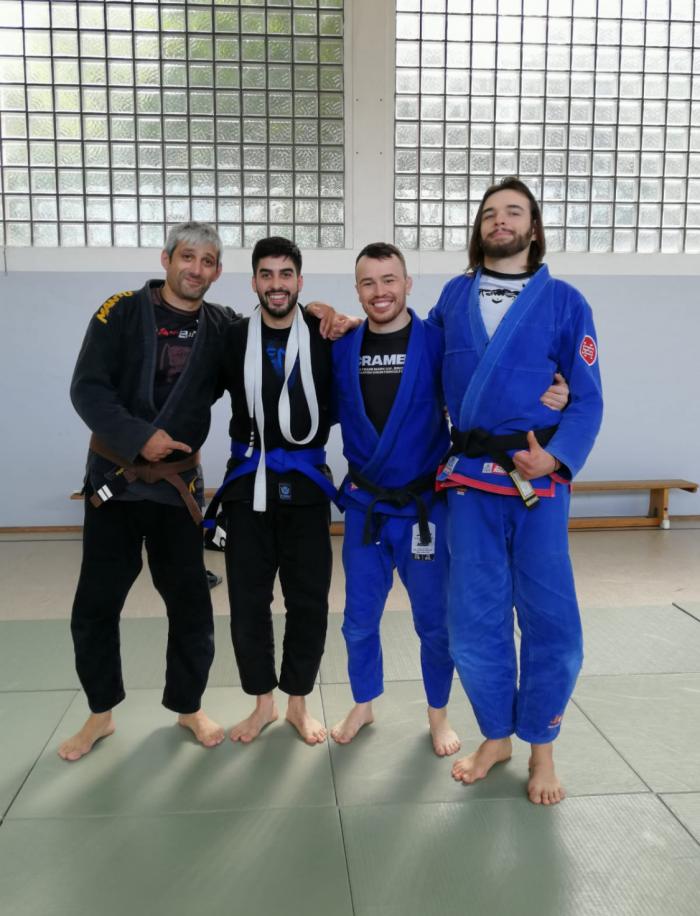 Blue belt · October 24, 2021 · Promoted by Oliver Geddes