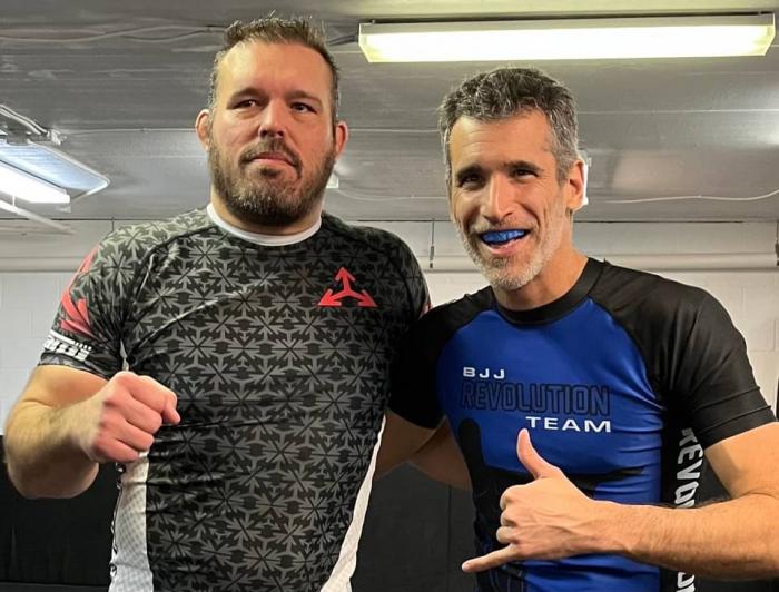 Dean Lister and I @ Shogun Fight Co,