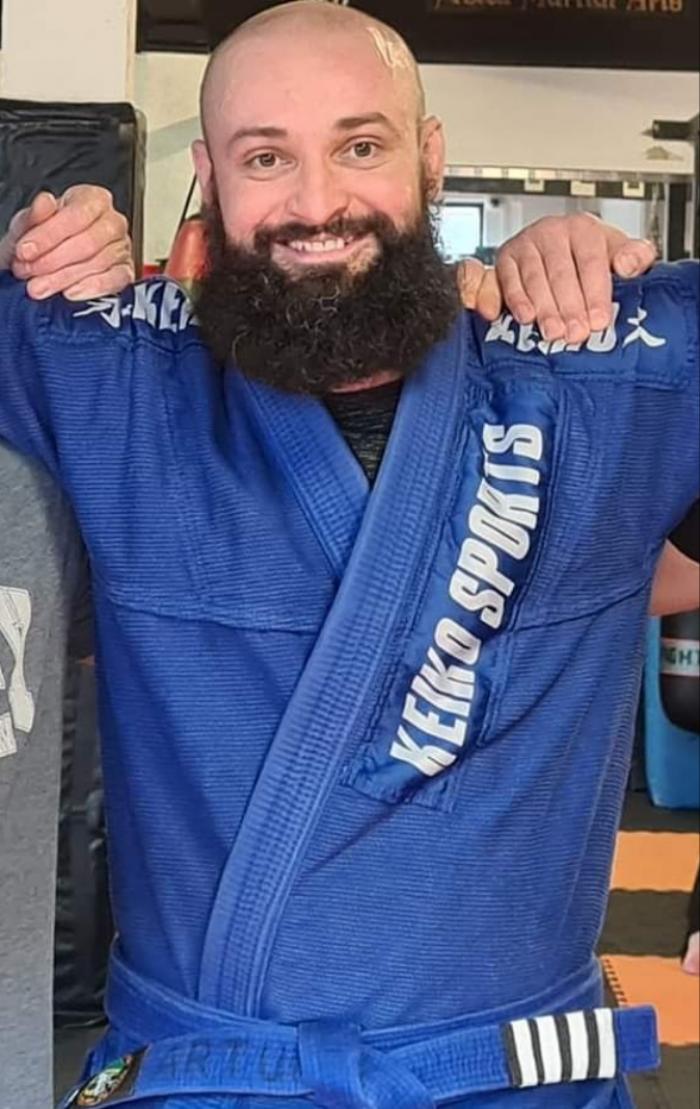 Blue belt · September 29, 2019 · Promoted by Hugh Abercombie
