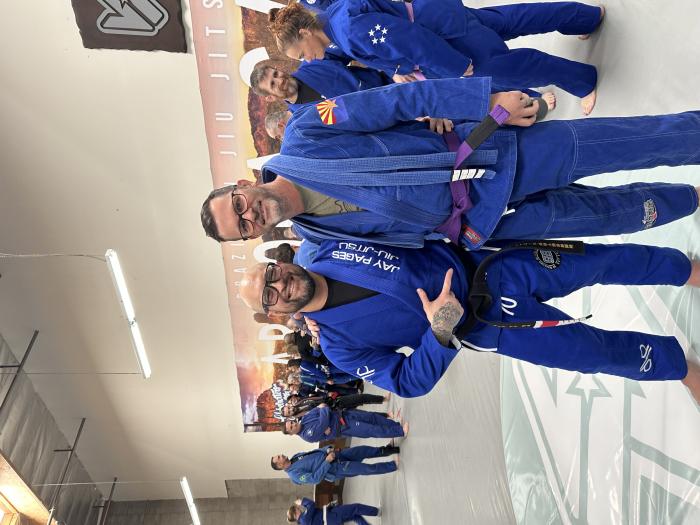Purple belt · December 16, 2023 · Promoted by Jay Pages