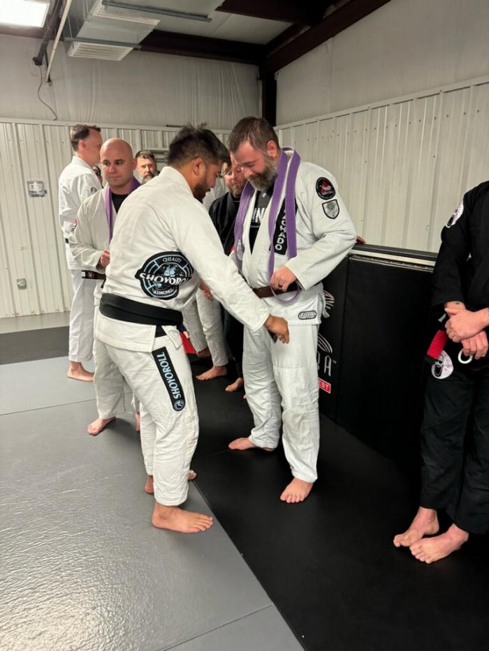Brown belt · December 20, 2023 · Promoted by Christian Derr