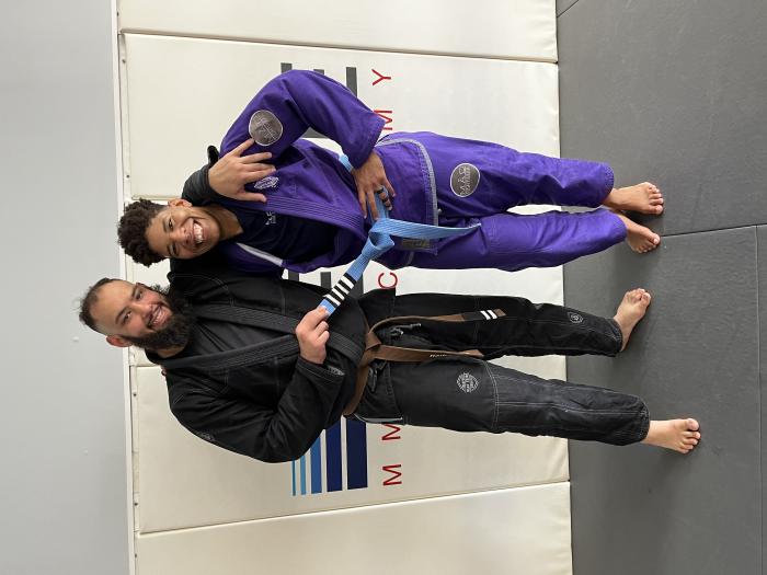 Blue belt · June 15, 2022 · Promoted by Cody Maltais