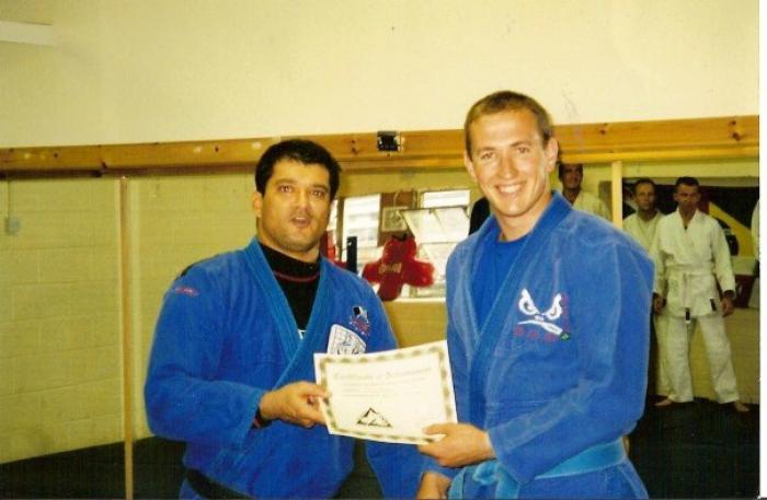 3rd Stripe Blue Belt Certificate Luis Palhares