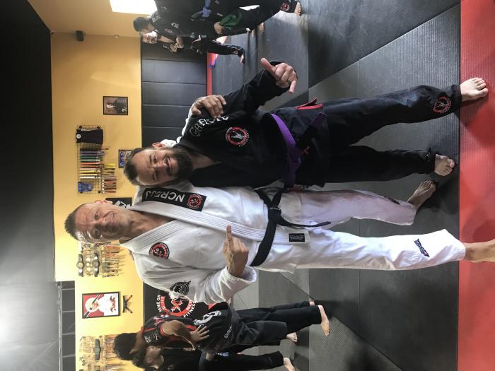 Purple belt · July 21, 2021 · Promoted by Nick Recanati