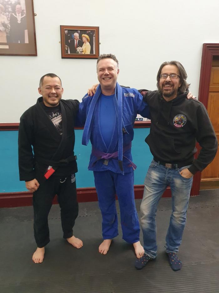 Purple belt · December 20, 2023 · Promoted by Mike Ng