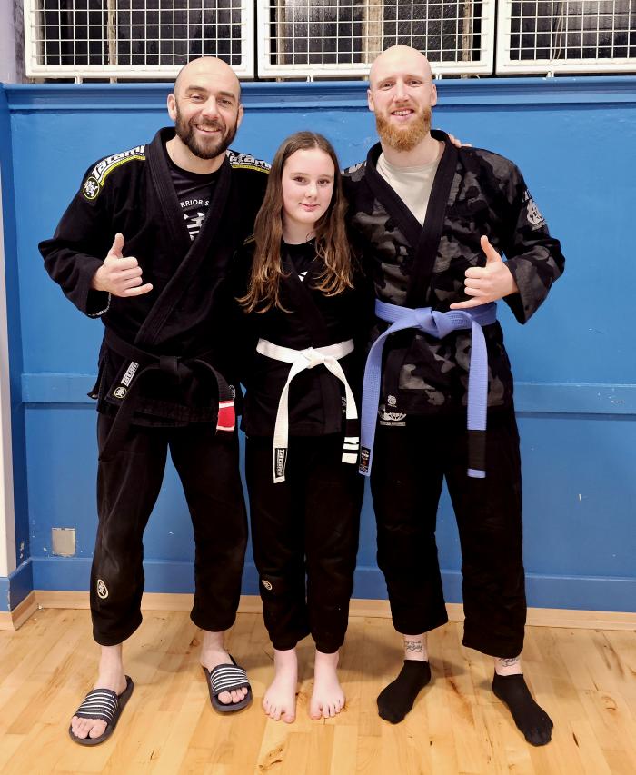 Blue belt · November 14, 2023 · Promoted by Aiden Mackenzie