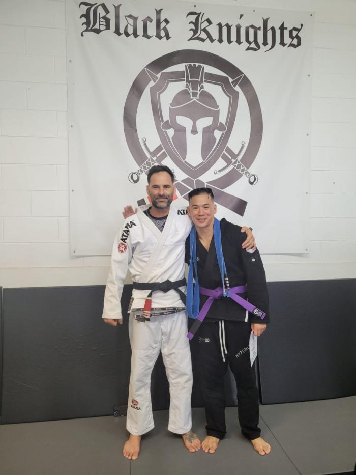 Purple belt · December 16, 2023 · Promoted by Ricardo Castagna