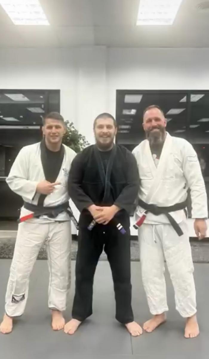 Purple belt · January 23, 2021 · Promoted by Mike Dauenhauer