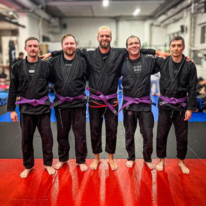 Purple belt · December 21, 2023 · Promoted by Sammy Hämäläinen