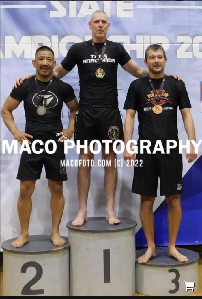 2022 AFBJJ NSW State Titles - Masters Black Belt No Gi 79kg - Final