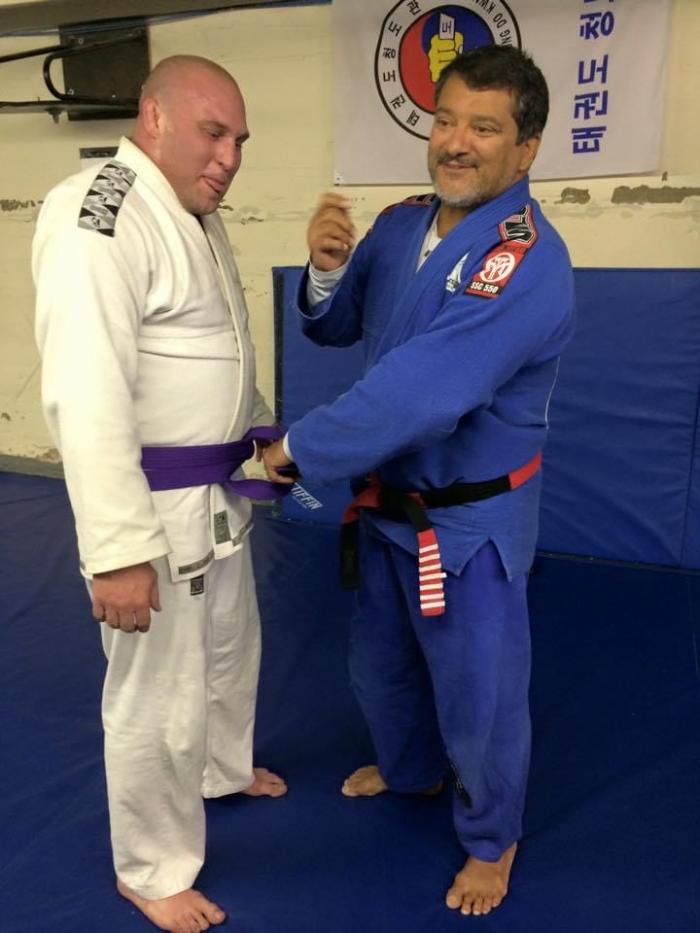 Purple belt · April 14, 2014 · Promoted by Luiz Palhares
