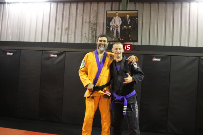 Blue belt · November 23, 2017 · Promoted by Elvis Sinosic