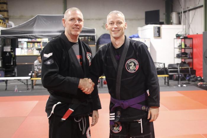 Purple belt · July 23, 2020 · Promoted by Elvis Sinosic