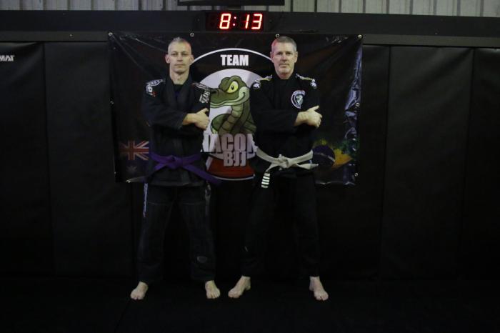 Purple belt · July 23, 2020 · Promoted by Elvis Sinosic