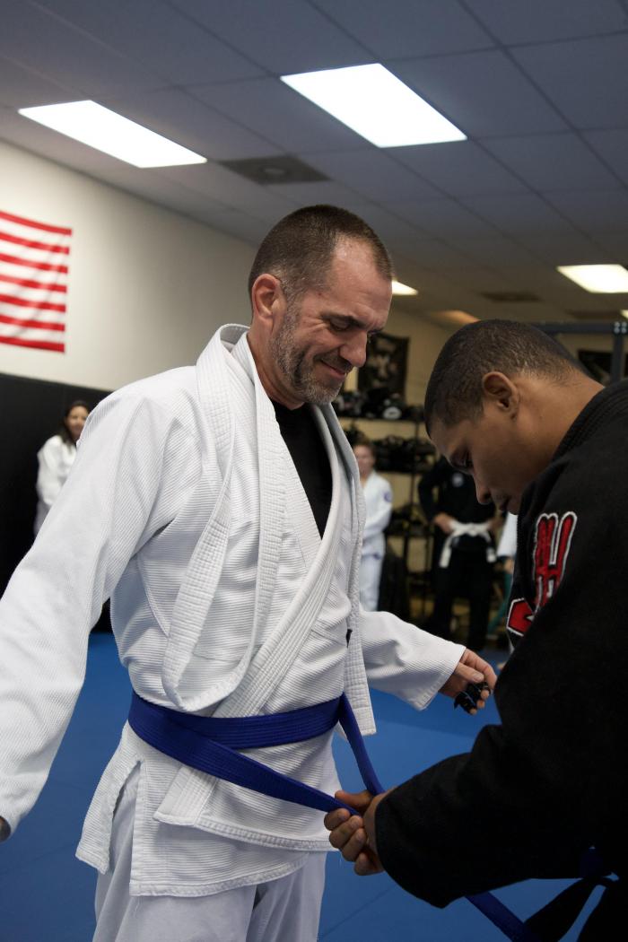 Blue belt · December 3, 2023 · Promoted by Dave Hill