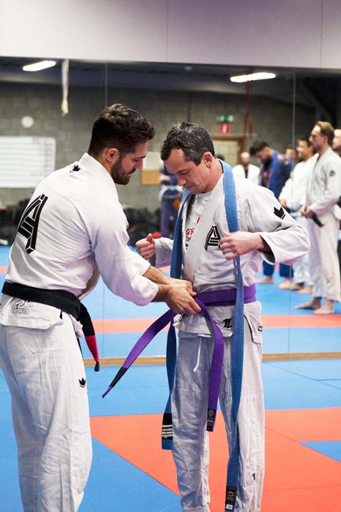 Purple belt · December 12, 2023 · Promoted by Nigel Heylen