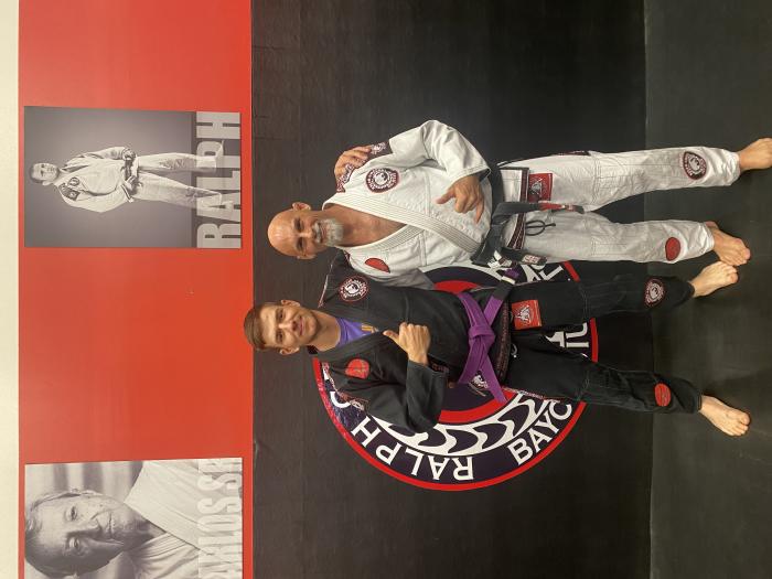 Purple belt · May 7, 2022 · Promoted by Kevin Bellard