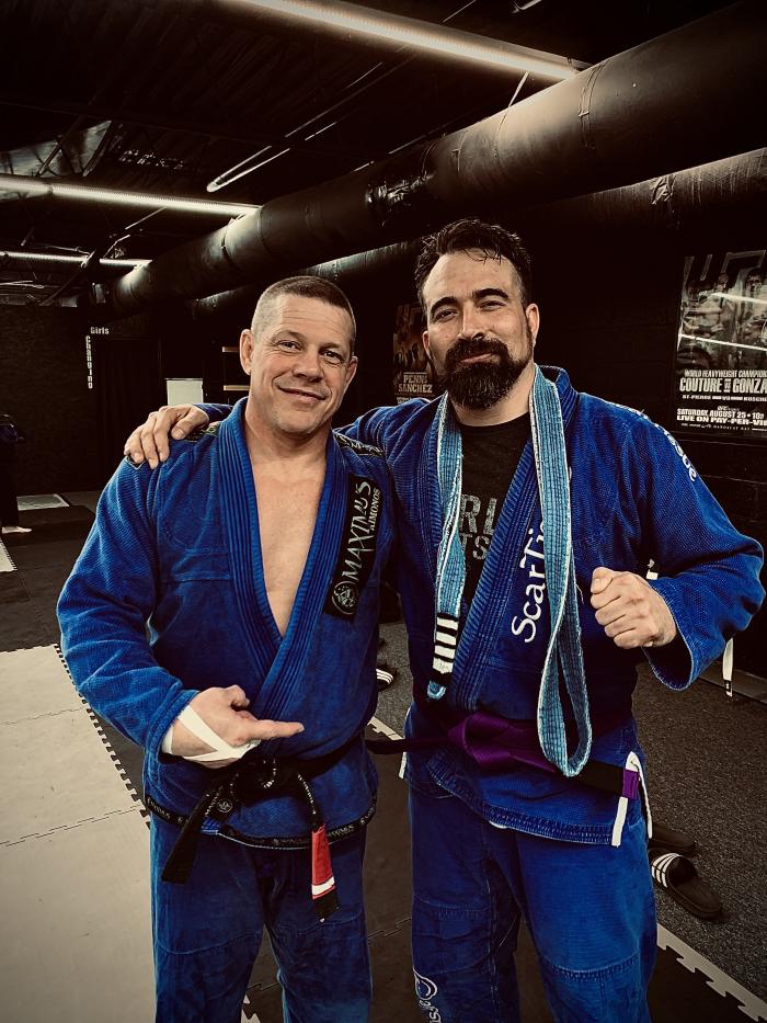 Purple belt · February 22, 2020 · Promoted by Jason Matherly