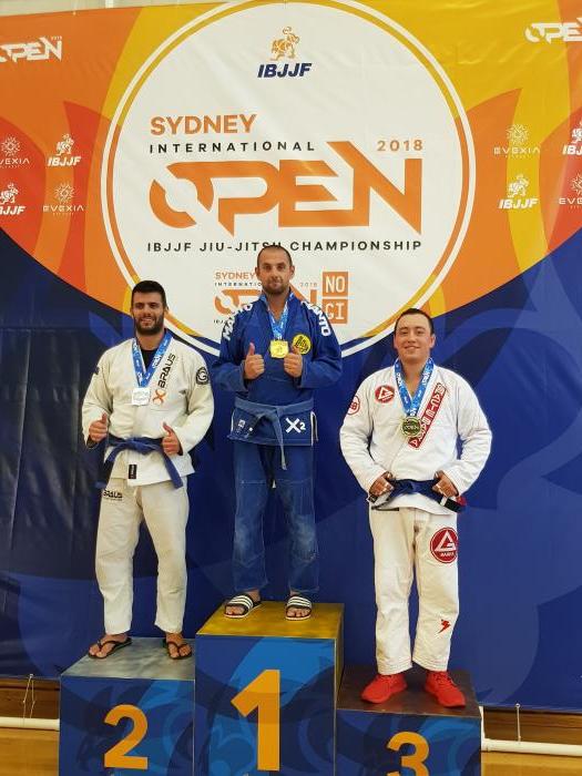 Sydney Open 2018 Masters Gi 95kg